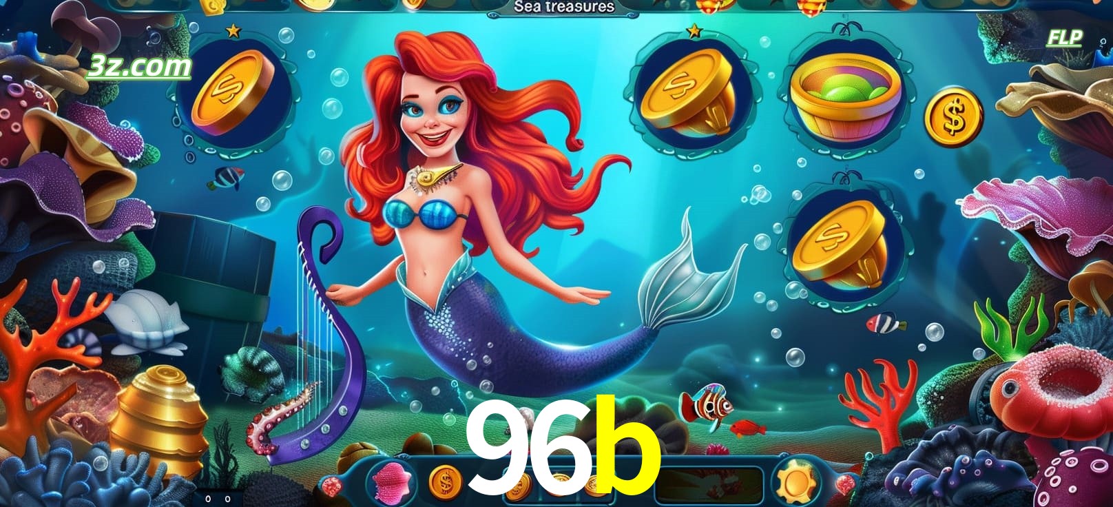 96b slots Sea Treasures cassino online com prêmios