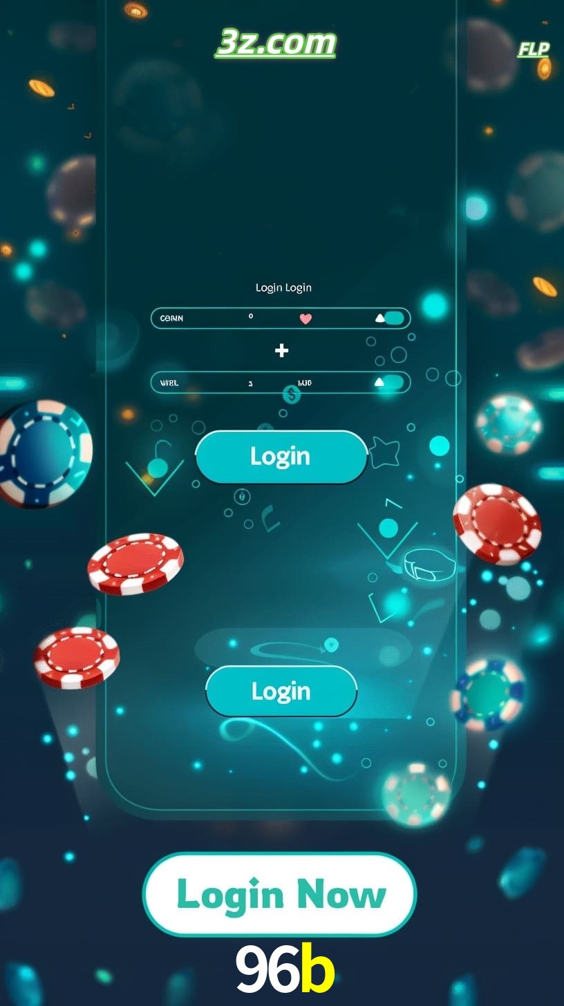 Tela de login do 96b cassino online Brasil para apostas seguras e rápidas